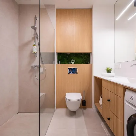 Cohost I Newly Built Apartments By Historical Bastion Wall, Self Check In Вильнюс Экстерьер фото